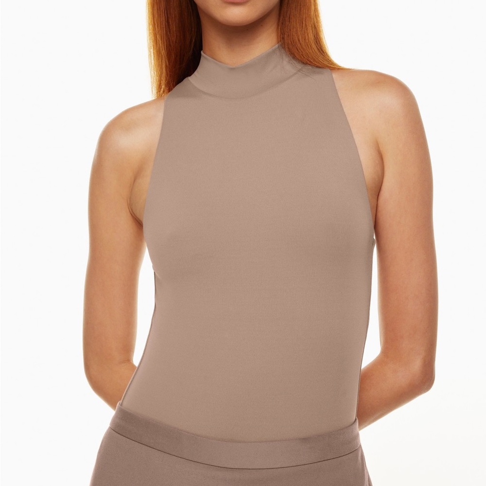 Aritzia Contour Mock Neck Top